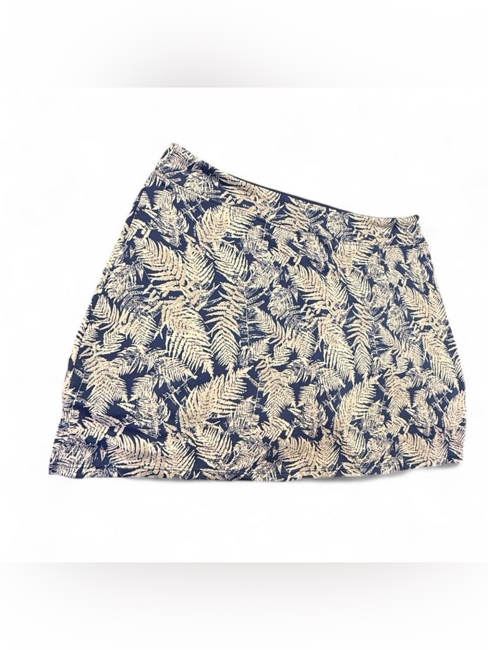 Tranquility by Colorado Clothing Navy Skort with White Fern Print - Picture 2 of 8